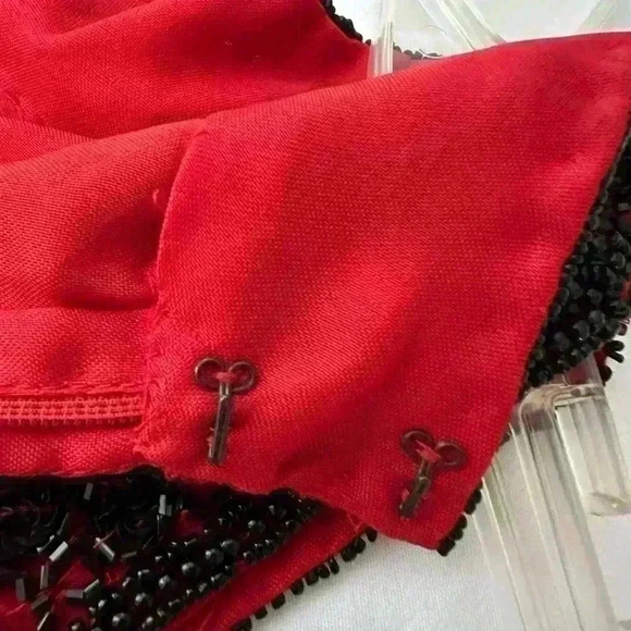 NWT! Mark & John Black and Red Sequin Sleeveless top (Size XL) - Picture 8 of 10